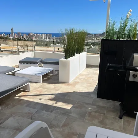 Camporrosso43 Luxury Penthouse, Jacuzzi, Billiards * Finestrat